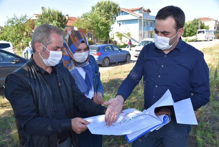 Başkan Özlü devam eden çalışmaları inceledi G1