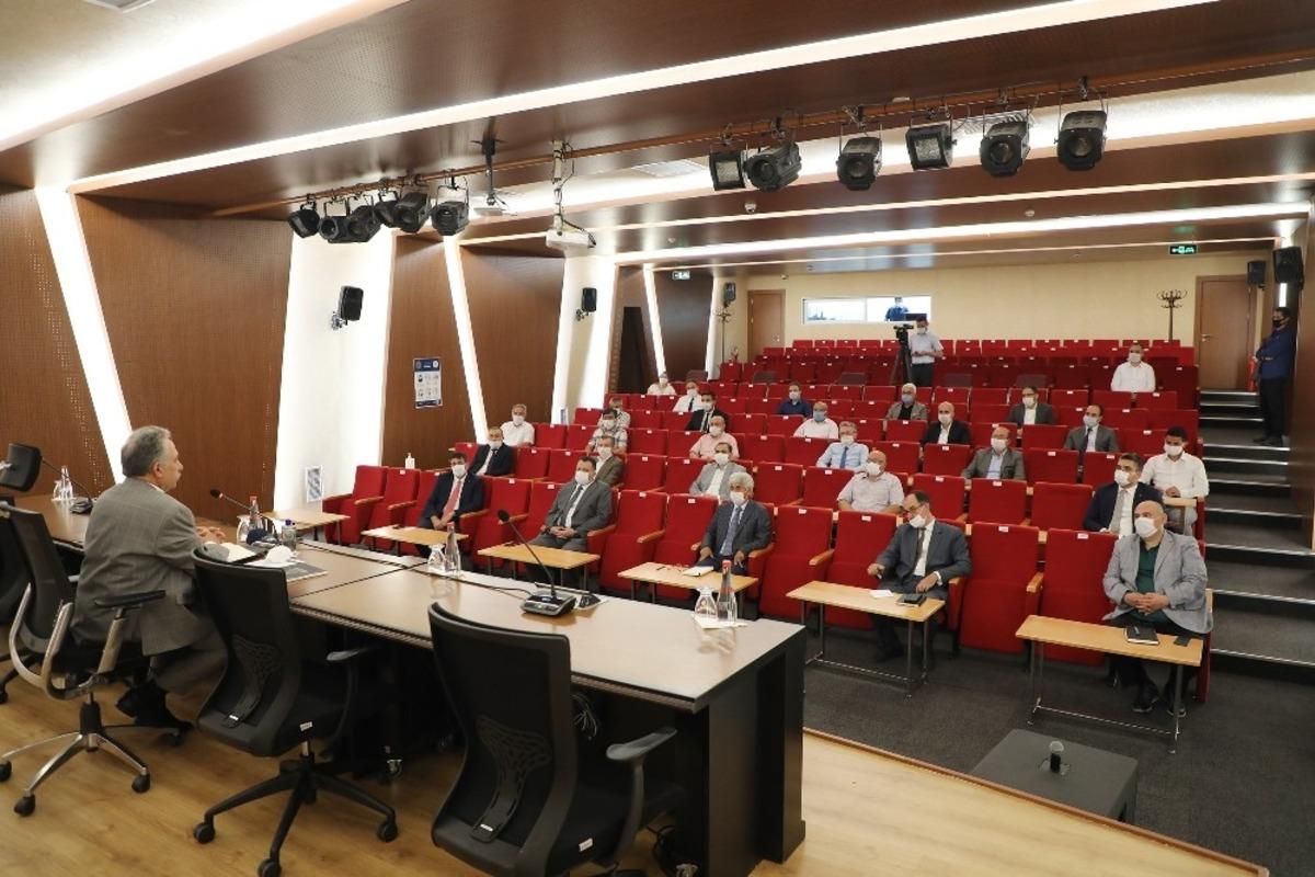 Talas&rsquo;ta proje ve yatırım değerlendirme toplantısı