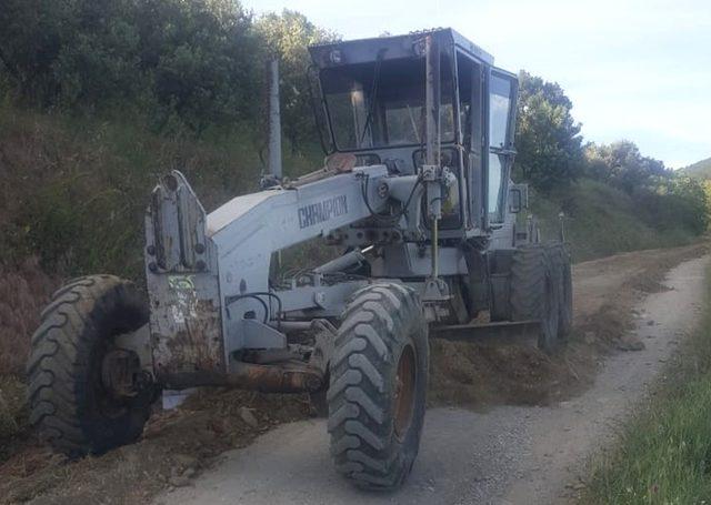 Erdek’te Oduncu yolu onarıldı