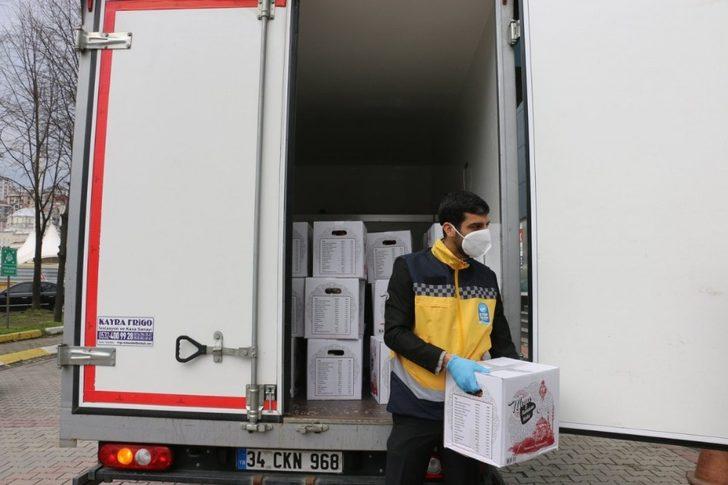 Eyüpsultan Belediyesinin gıda kolisi yardımı 22 bine ulaştı G1