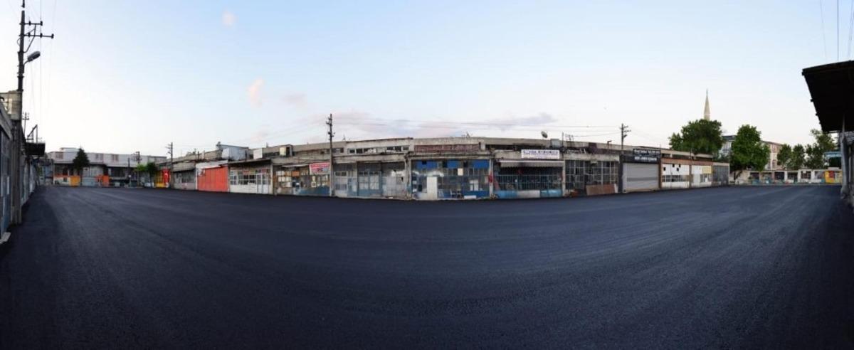 Eski Sanayi Sitesi sokakları yepyeni oldu