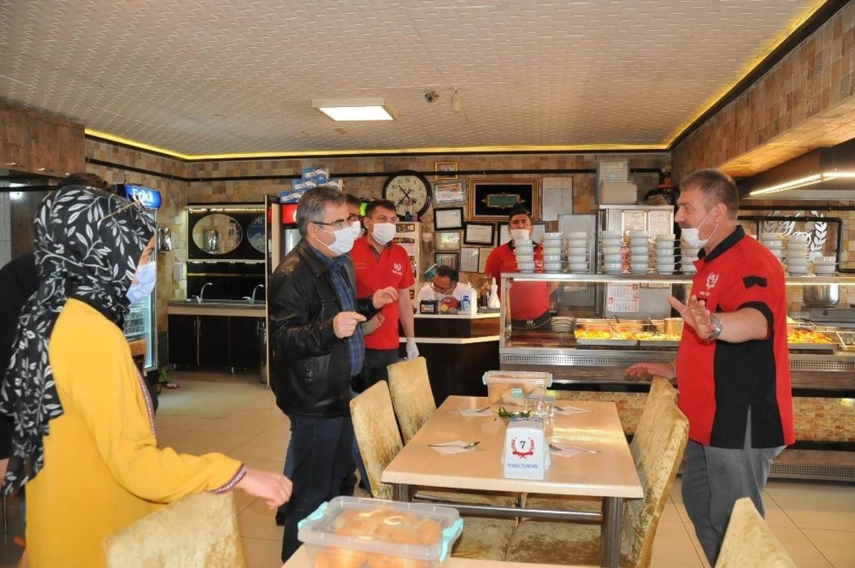 Akşehir&rsquo;de korona vir&uuml;s denetimleri s&uuml;r&uuml;yor