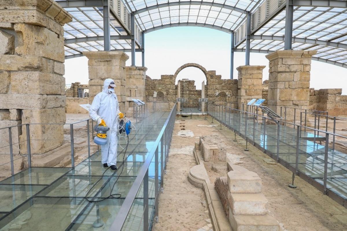 Laodikeia Antik Kenti dezenfekte edildi