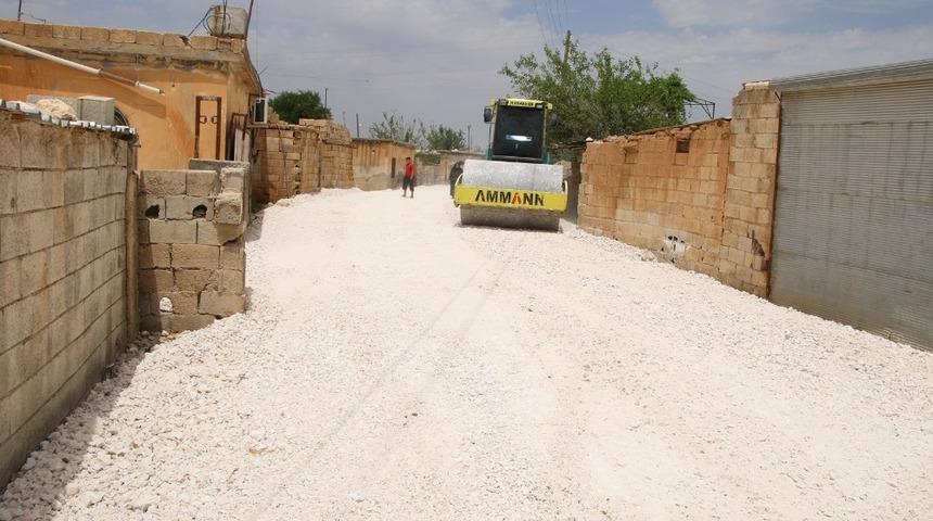 Haliliye kırsalında yol çalışmaları sürüyor