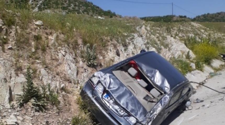 Tavşanlı&rsquo;da trafik kazası: 1 yaralı