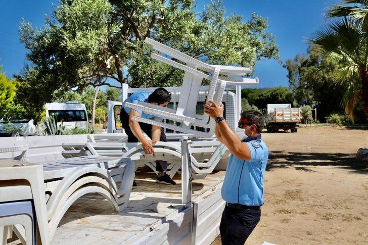 Didim’de kaçak yapılar yıkıldı G5