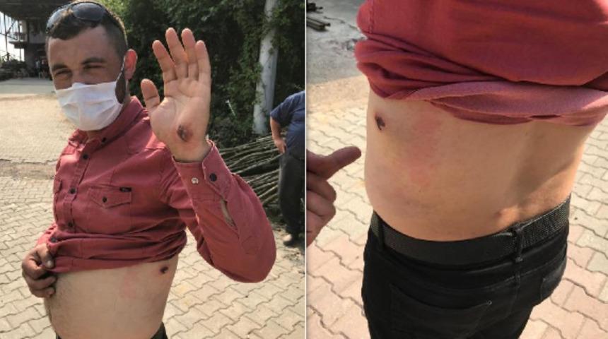 Mesaj attı, evini basıp kurşun yağdırdılar!