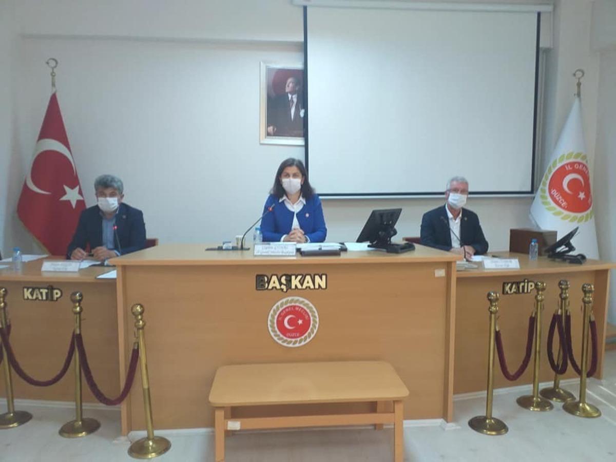 D&uuml;zce İGM iki ay aradan sonra toplandı