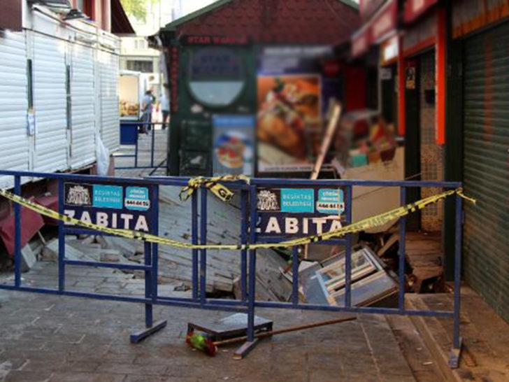 Ortaköy'deki Kumpirciler Çarşısı tahliye ediliyor G3