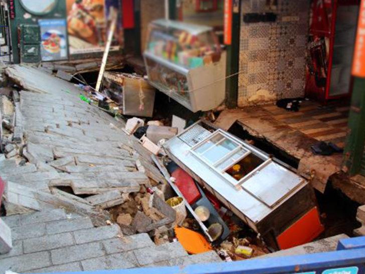 Ortaköy'deki Kumpirciler Çarşısı tahliye ediliyor G4