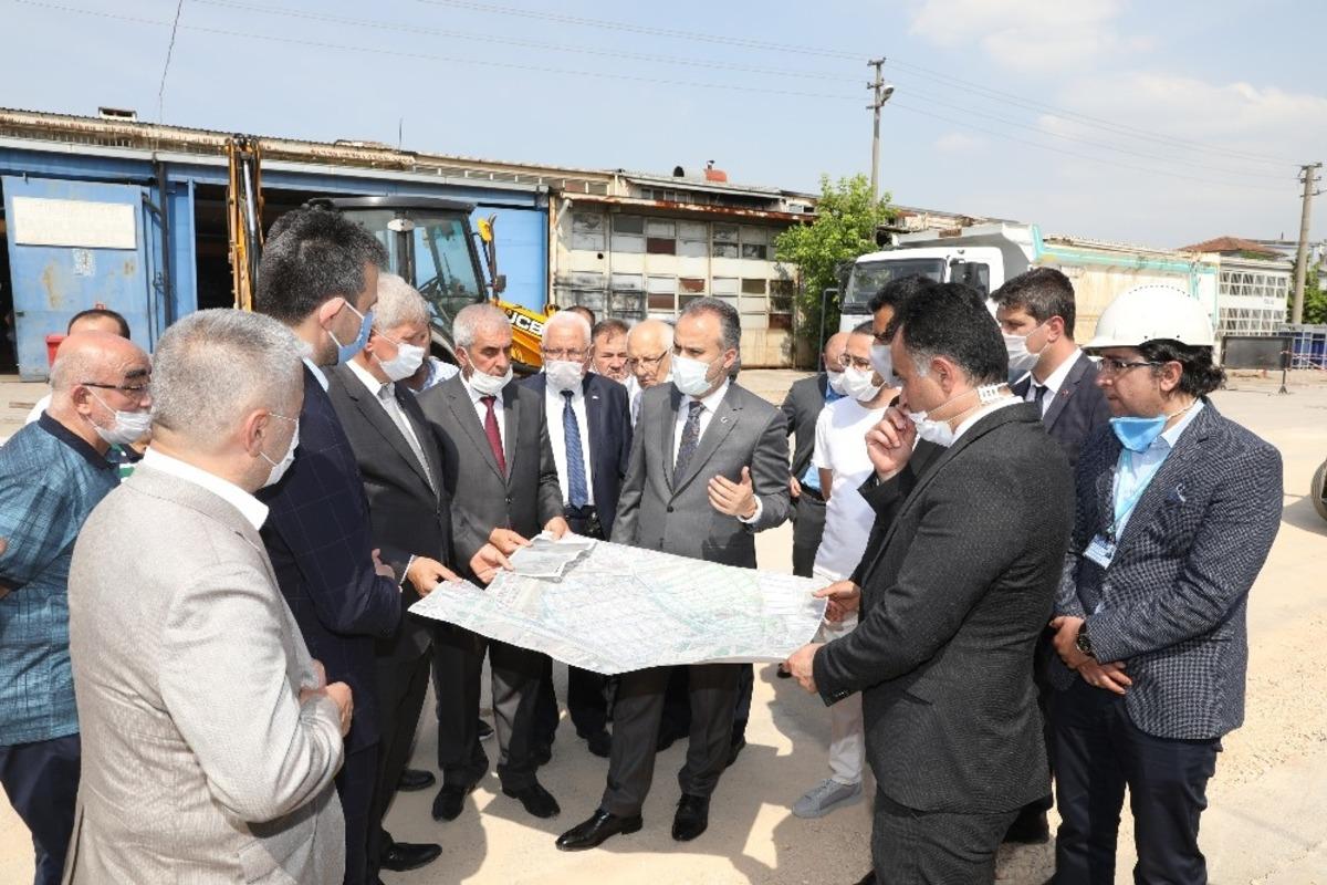 Bursa&rsquo;da 3 bin işletmeli Beşevler Sanayi Sitesi&rsquo;nin altyapısı baştan sona yenileniliyor