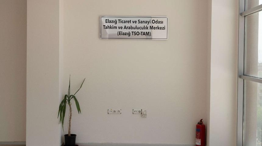 Elazığ TSO&rsquo;da  Tahkim ve Arabuluculuk Merkezi Kuruldu