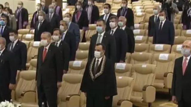 Anayasa Mahkemesi'nde yeni üye Basri Bağcı için yemin töreni