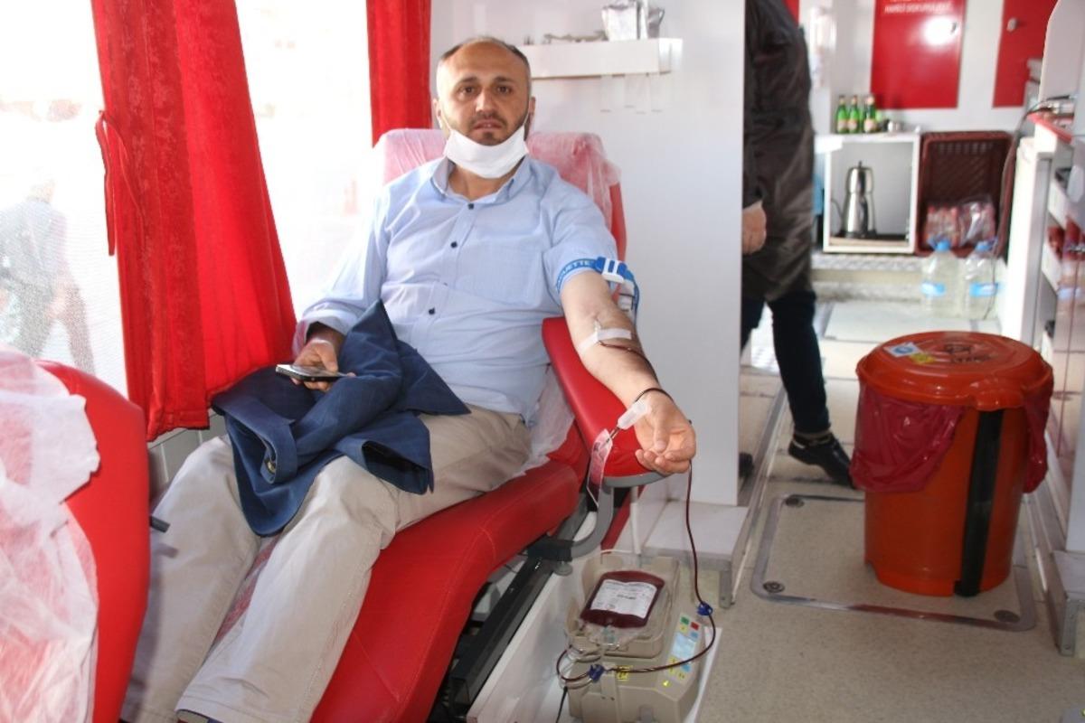 Varto&rsquo;da kan bağışı kampanyası