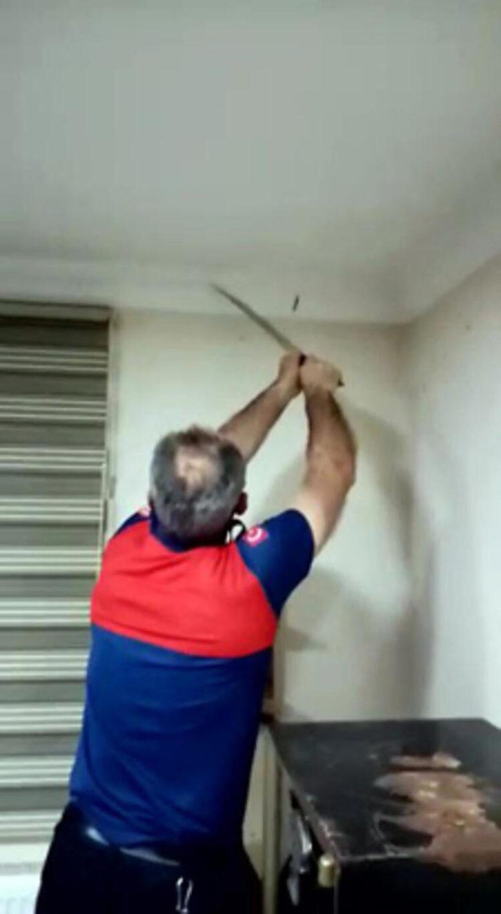 Bu da oldu! Ev sahibi duvardan gelen sesleri duyunca... G3