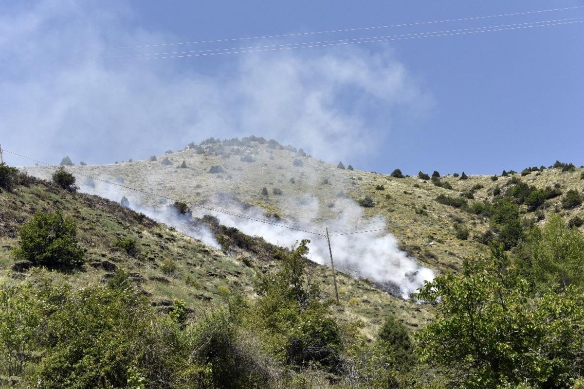 G&uuml;m&uuml;şhane&rsquo;de &ouml;rt&uuml; yangını