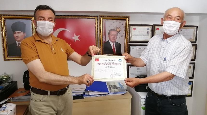 Akdeniz zabıtasından vefa &ouml;rneği