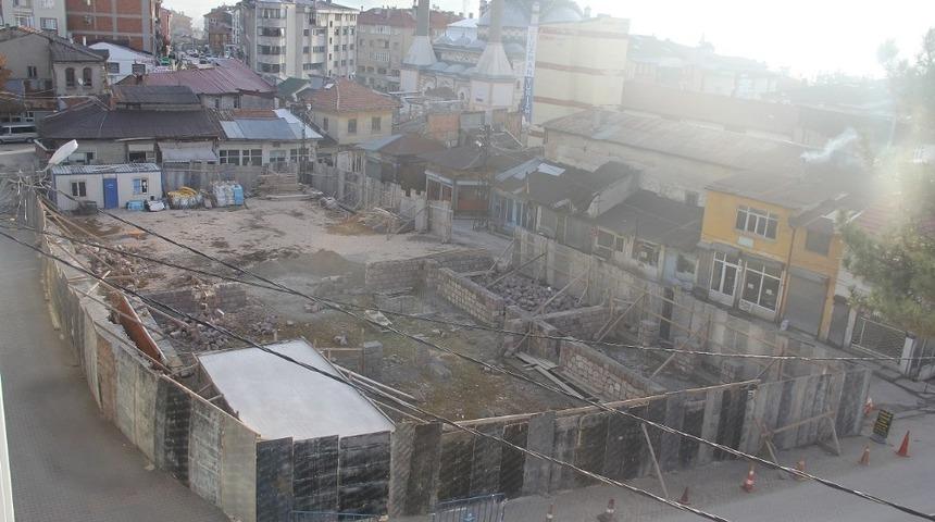 Arasta projesinde &ccedil;alışmalar yeniden başladı