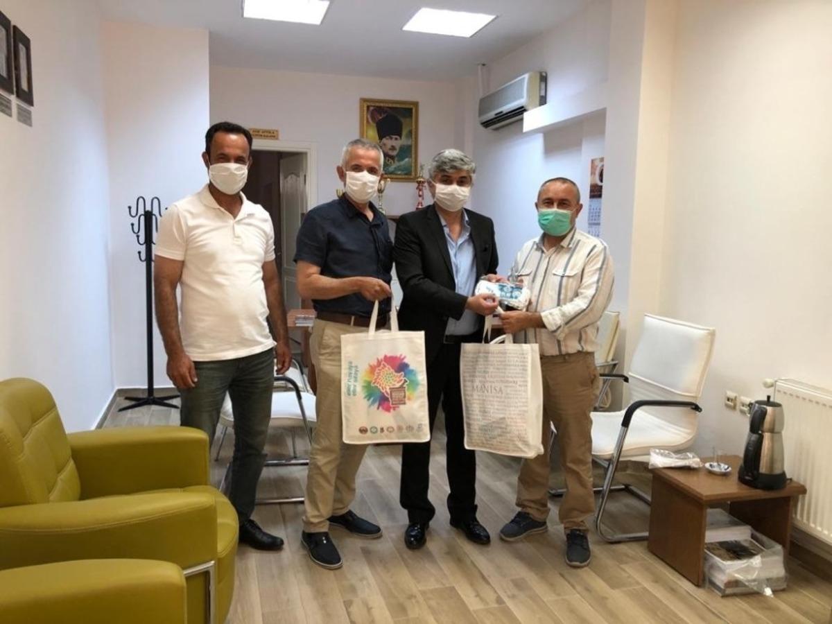 Ziraat M&uuml;hendisleri Odasına 500 adet maske desteği