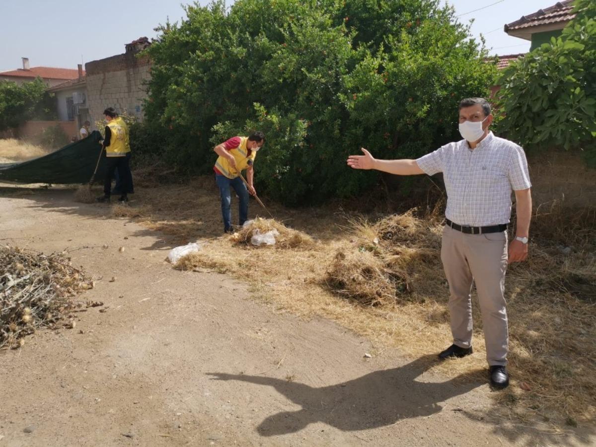 B&uuml;y&uuml;kşehir Umurlu&rsquo;da temizlik &ccedil;alışması yaptı