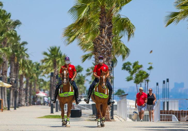 Konyaaltı Sahili'nde şaşırtan manzara! Bakan bir daha baktı G5
