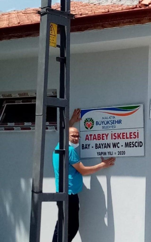 Atabey İskelesinin eksikleri giderildi