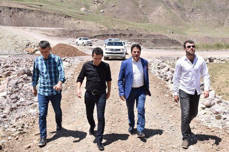 Vali Yardımcısı Duruk sıcak su kaynağını denetledi G1