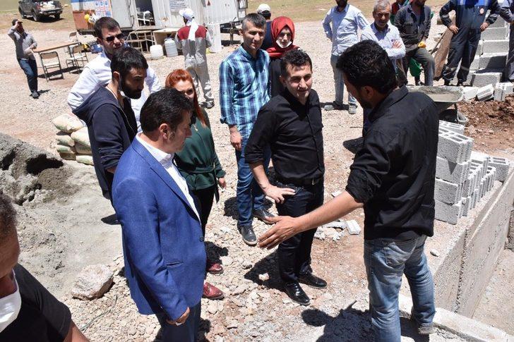 Vali Yardımcısı Duruk sıcak su kaynağını denetledi G3