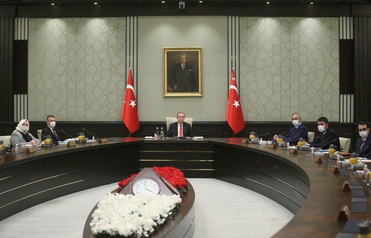 Kabine toplantısı sona erdi! Cumhurbaşkanı Erdoğan a&ccedil;ıklama yapacak