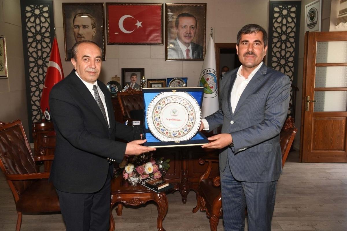 Başkan Asya, DSİ B&ouml;lge M&uuml;d&uuml;r&uuml; Şahna&rsquo;yı ağırladı