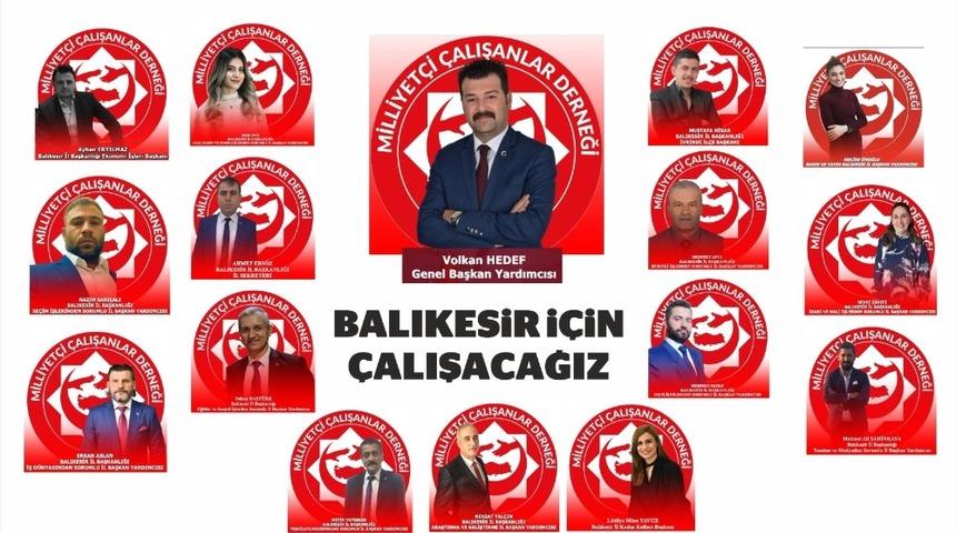 Milliyet&ccedil;i &Ccedil;alışanlar Derneği Balıkesir&rsquo;de