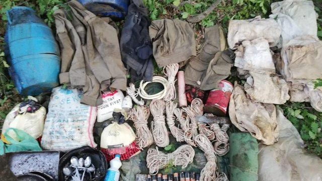 Bitlis’te terör örgütüne ait sığınak tespit edildi