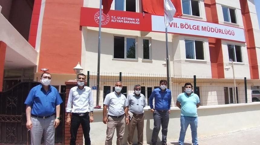 Türk Ulaşım Sen’den Bölge Müdürü Miçillioğlu’na ziyaret