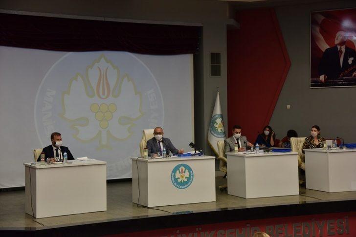 Manisa Büyükşehir Belediyesinin sosyal mesafeli ilk meclis yapıldı G2