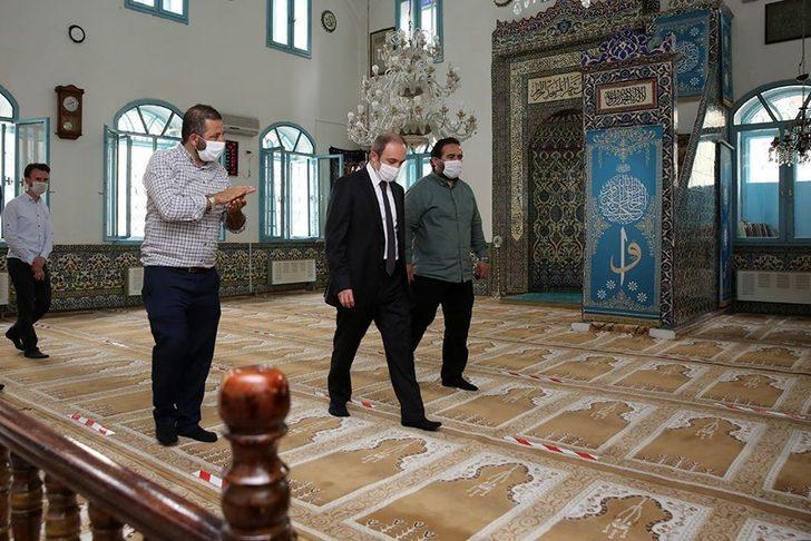 Vali Epcim Karasakal ve Veysel Efendi Camilerinde incelemelerde bulundu G4