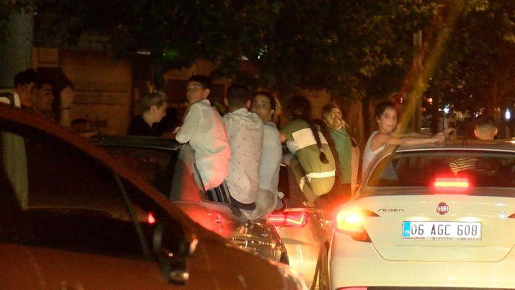 Beyoğlu'nda asker uğurlama konvoyunda tehlikeli anlar G3