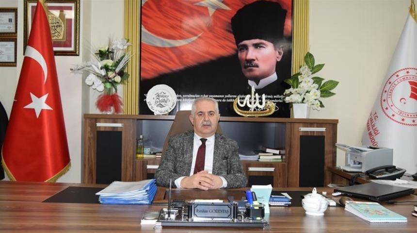 M&uuml;d&uuml;r G&ouml;rentaş&rsquo;tan elma &uuml;reticilerine uyarı