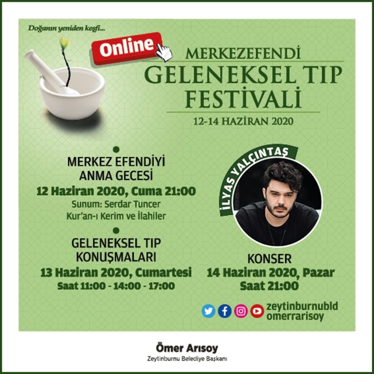 Zeytinburnu Belediyesi&rsquo;nden &lsquo;Online&rsquo; festival