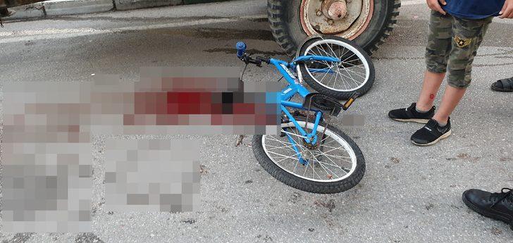 Bisikletten düşen çocuk feci şekilde can verdi G2