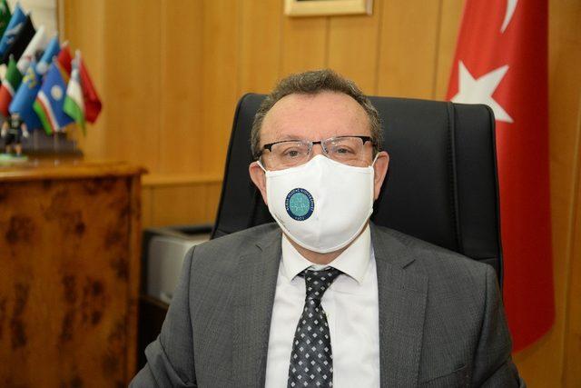 Virüsü önleyen bez maske üretimine BUÜ’den Ar-Ge desteği