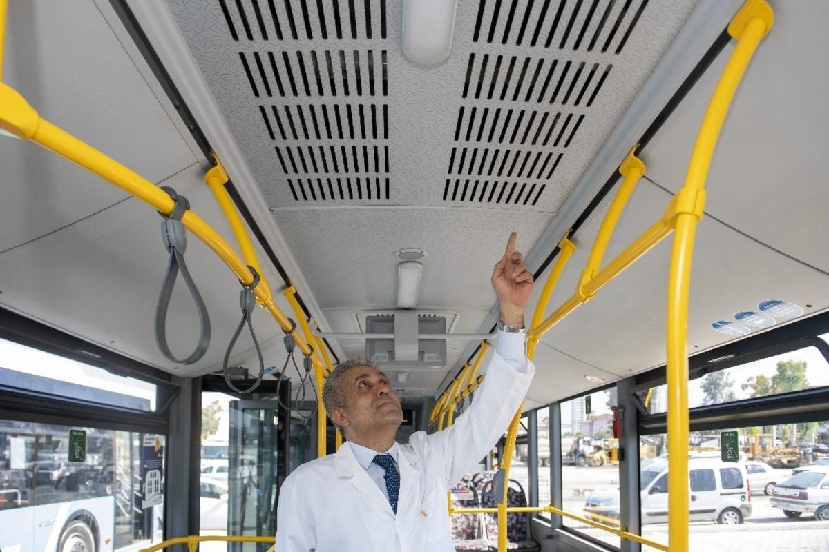 Mersin&rsquo;de toplu taşımalarda vir&uuml;s riskine karşı klimalar &ccedil;alıştırılmıyor