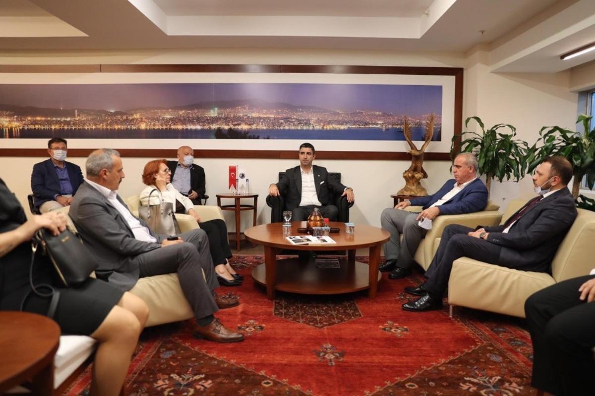 CHP Kartal İl&ccedil;e Başkanlığı&rsquo;ndan Başkan G&ouml;khan Y&uuml;ksel&rsquo;e ziyaret