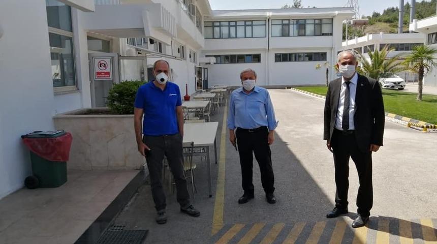 Başkan Şahin ve Yaman&rsquo;dan eski g&uuml;nleri yad ettiler