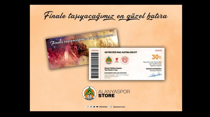 Alanyaspor&rsquo;dan hatıra bilet kampanyası