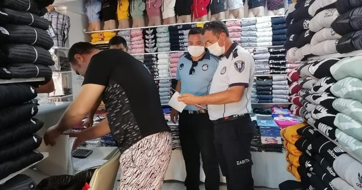 Didim&rsquo;de zabıtalardan Korona vir&uuml;s denetimi