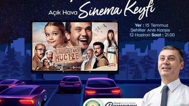 Gölbaşı sineması ikinci perdesiyle izleyicileriyle