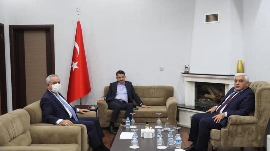 Milletvekili D&uuml;lger Bakan Pakdemirli ile bir araya geldi