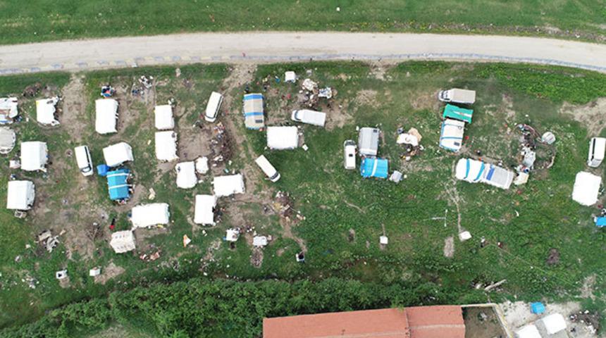 4 yaşındaki çocukta virüs çıktı, 200 nüfuslu çadır kent karantinaya alındı