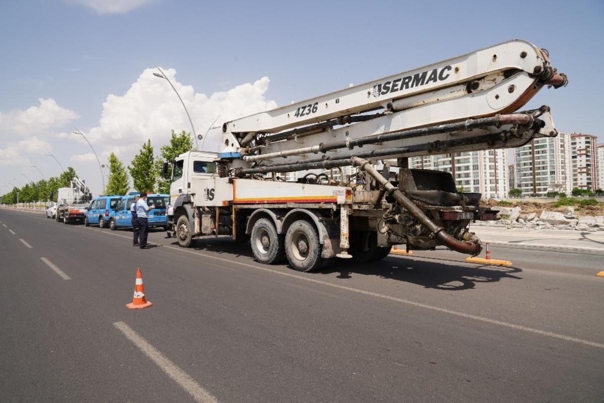 B&uuml;y&uuml;kşehir Belediyesinden ağır tonajlı ara&ccedil;lara sıkı denetim
