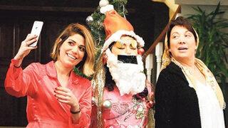 Dizide yılbaşı ağacı oldu